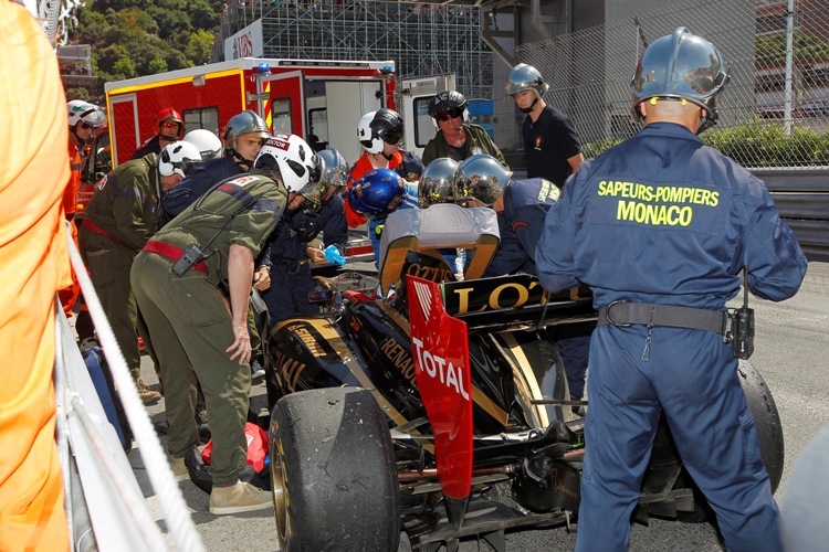 Petrov Unfall Monaco