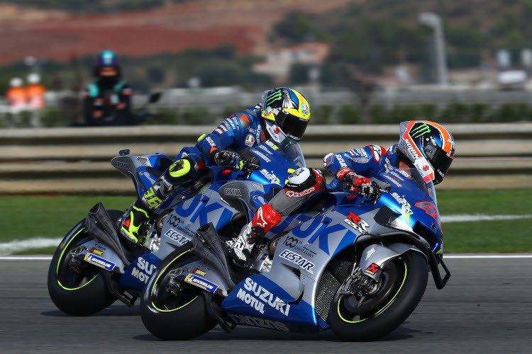 Joan Mir und Alex Rins sind aktuell die einzigen Suzuki-Piloten in der MotoGP-WM