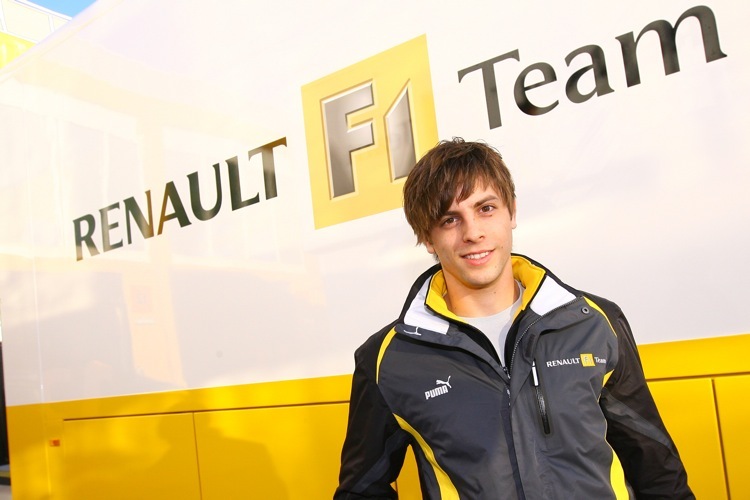 Renault Testfahrer Jan Charouz