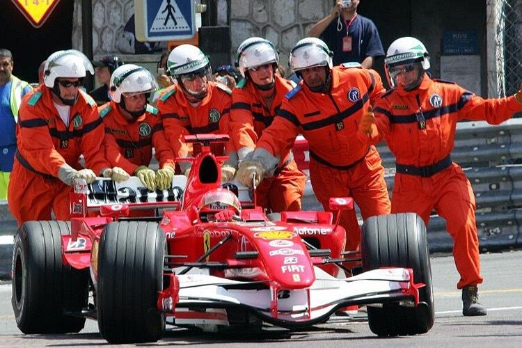 Michael Schumacher 2006 in Monaco