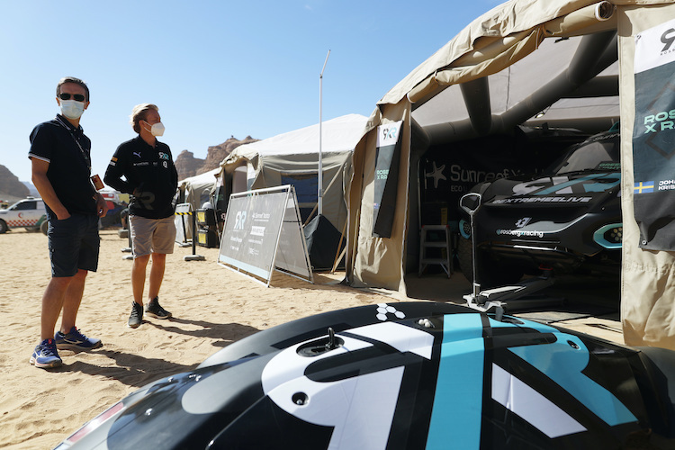 Nico Rosberg freut sich über den starken Auftakt seines Extreme-E-Teams