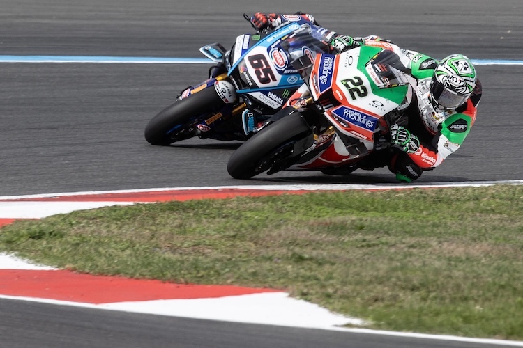 Alex Lowes und Jonathan Rea