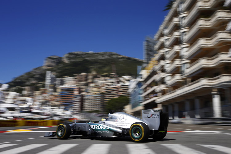 Auf heimischem Asphalt unterwegs: Nico Rosberg ist in Monte Carlo aufgewachsen