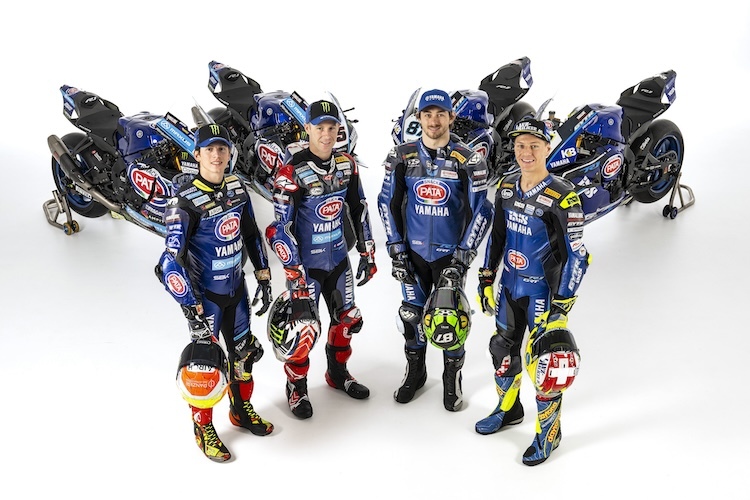 Das Yamaha-Aufgebot für die Superbike-Saison 2025