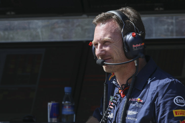 Red Bull Racing-Teamchef Christian Horner hält grosse Stücke auf Sebastian Vettel