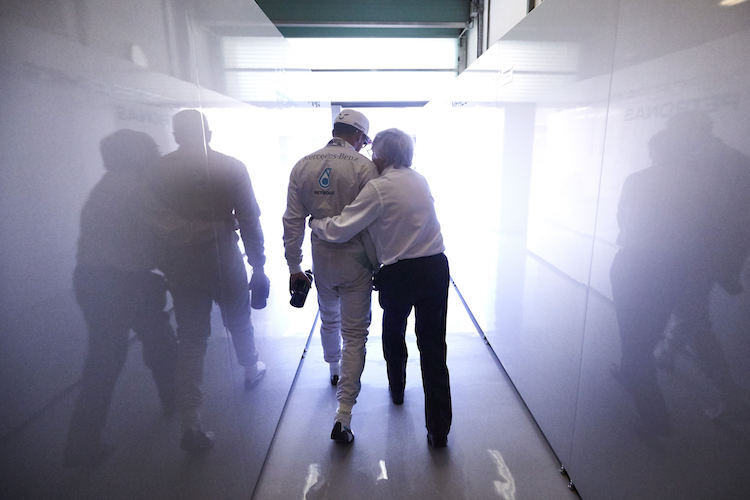 Lewis Hamilton und Bernie Ecclestone – eine echte Männerfreundschaft