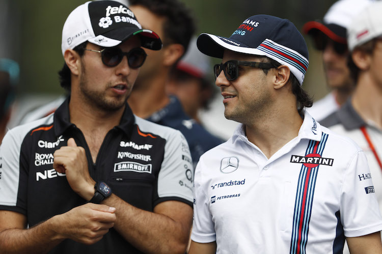 Sergio Pérez und Felipe Massa