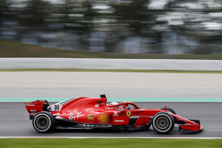 Antonio Giovinazzi im Ferrari