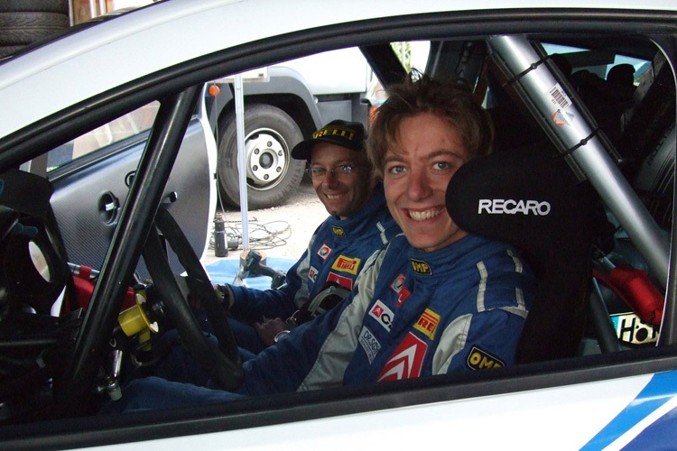 Burkart freut sich auf den Start im Citroën C4 WRC