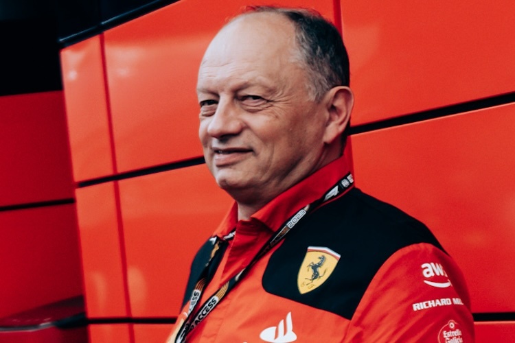 Ferrari-Teamchef Fred Vasseur weiss: «Die Performance im Rennen war in den jüngsten Rennen eine Schwäche von uns»