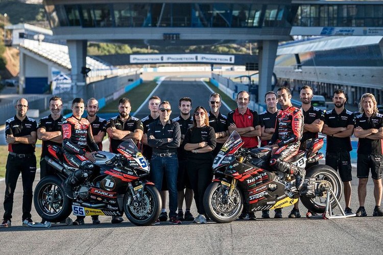 Das Ducati-Team Barni Racing