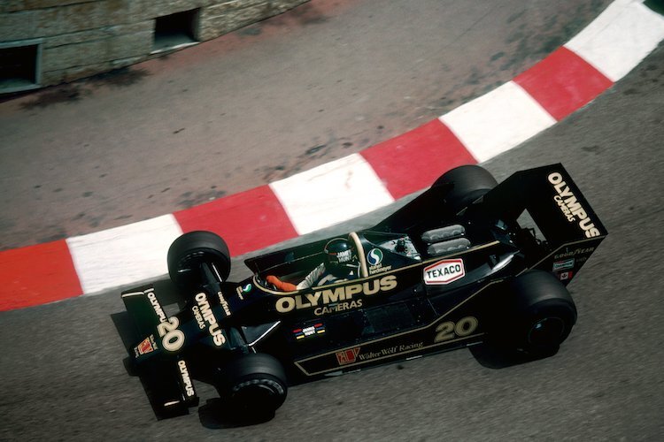 Hunt 1979 mit Wolf in Monaco