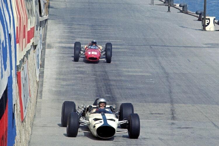 Bruce McLaren in Monte Carlo 1966