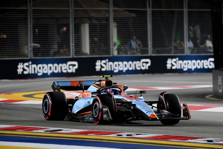 Logan Sargeant 2023 in Singapur