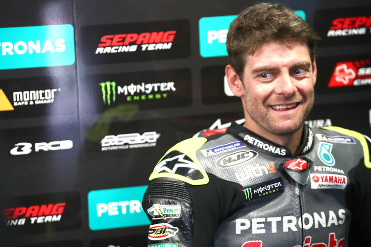 Cal Crutchlow is back in the MotoGP box