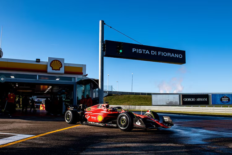 Auf der Ferrari-Teststrecke von Fiorano