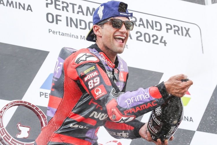 Jorge Martin gewann den Grand Prix von Indonesien