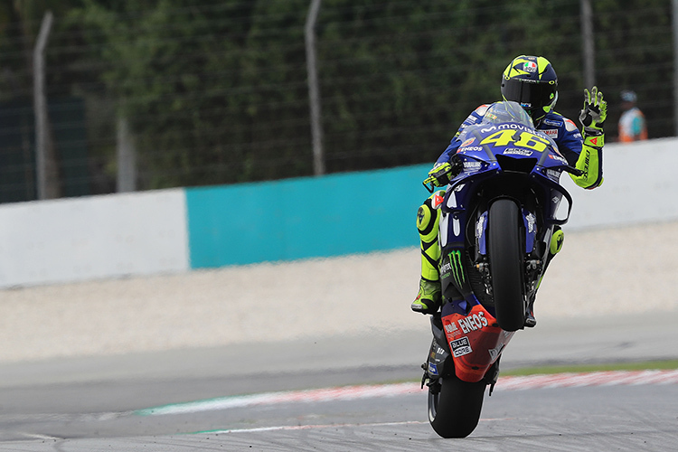 Valentino Rossi in Sepang