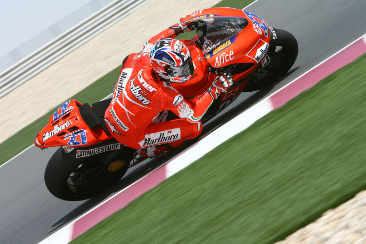 Katar 2007: Casey Stoner auf Ducati