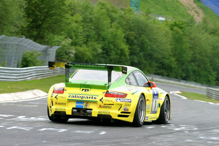 Der Manthey-Porsche war schnellster im ersten Training