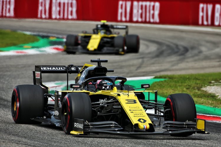 Daniel Ricciardo und Nico Hülkenberg zeigten in Monza eine starke Leistung
