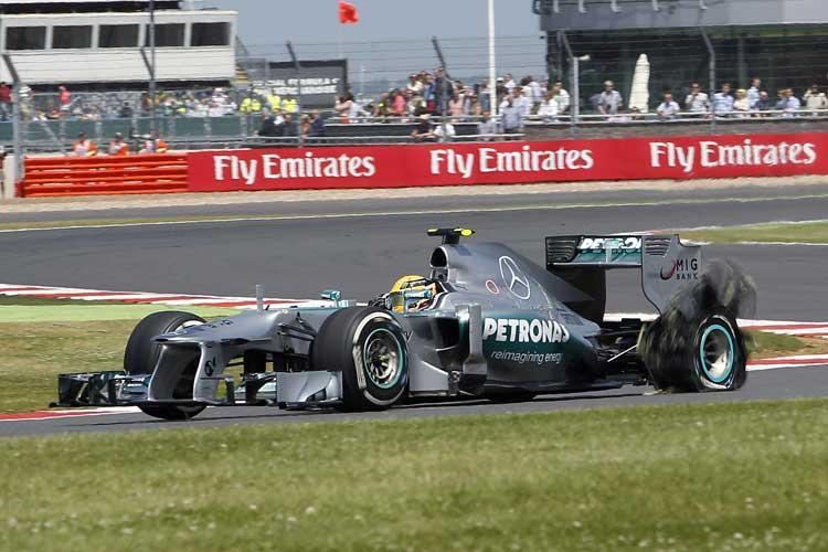 Lewis Hamilton beim Britischen Grand Prix 2013
