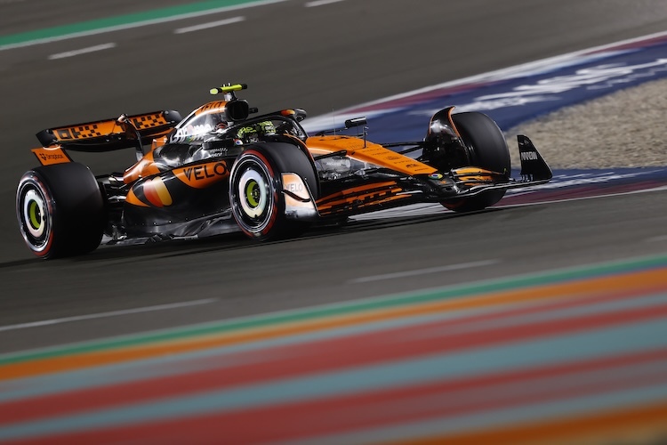 Lando Norris war im Sprint-Qualifying in Katar der Schnellste