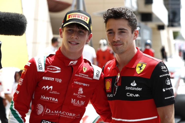 Arthur und Charles Leclerc