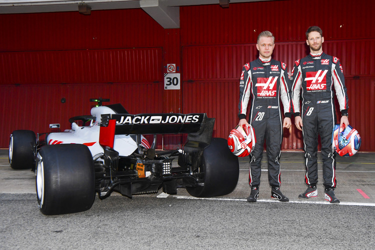 Kevin Magnussen und Romain Grosjean