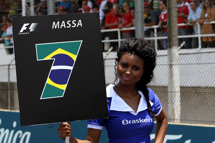Sie freut sich schon auf Felipe Massa