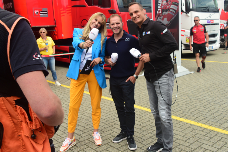 Teile der ServusTV-Crew (v.l.): Eve Scheer, Stefan Bradl und Alex Hofmann