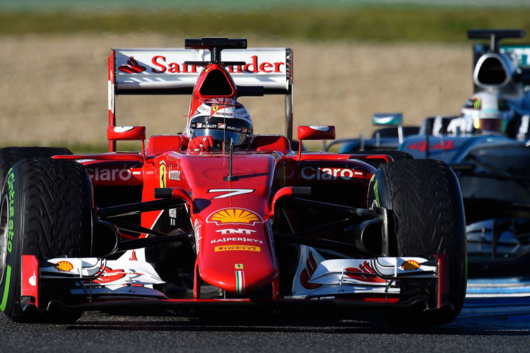 Kimi Räikkönen vor Lewis Hamilton, so soll das künftig aussehen