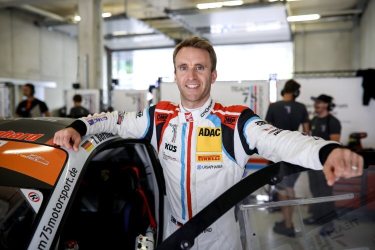 Timo Bernhard fährt im ADAC GT Masters einen Porsche 911 GT3 R vom Team 75 Bernhard