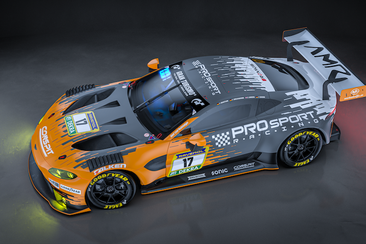 Hingucker: Der PROsport Racing Aston Martin Vantage GT3