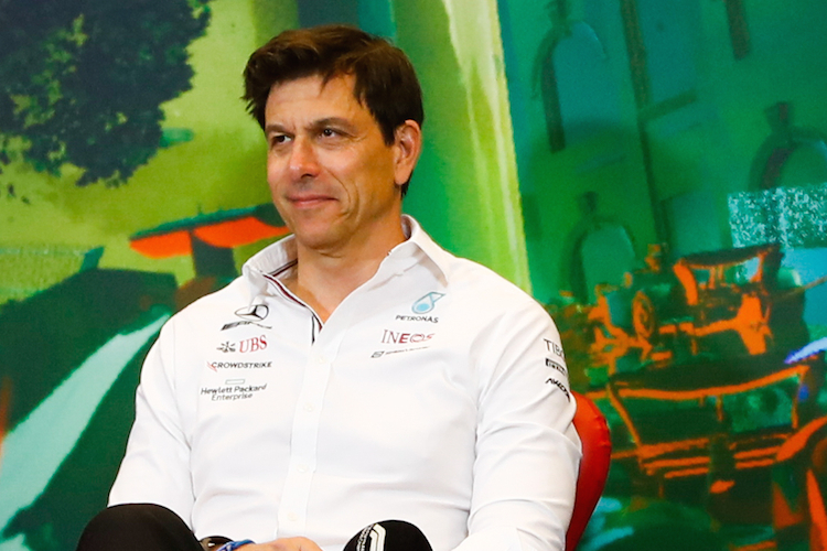 Mercedes-Motorsportdirektor Toto Wolff: «Wir hoffen, dass wir einen Schritt nach vorne machen können»