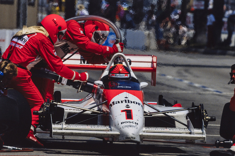 IndyCar 1990 mit Penske: erneut in Long Beach