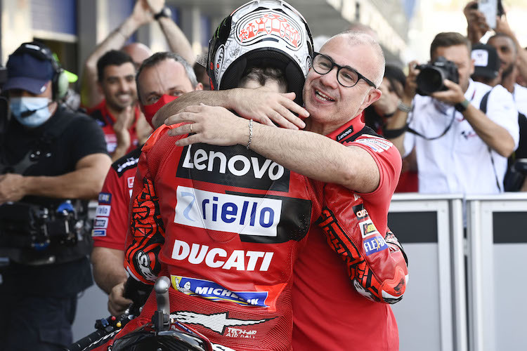 Pecco Bagnaia auf dem Weg zum WM-Titel 2022