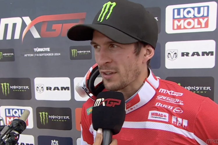 Jeremy Seewer gewann den ersten MXGP Lauf