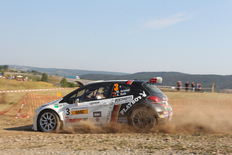 Marijan Griebel gewann seine erste DRM-Rallye