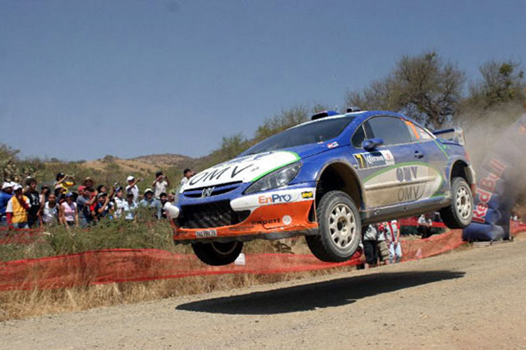 Manfred Stohl bei der Rallye Mexiko 2006