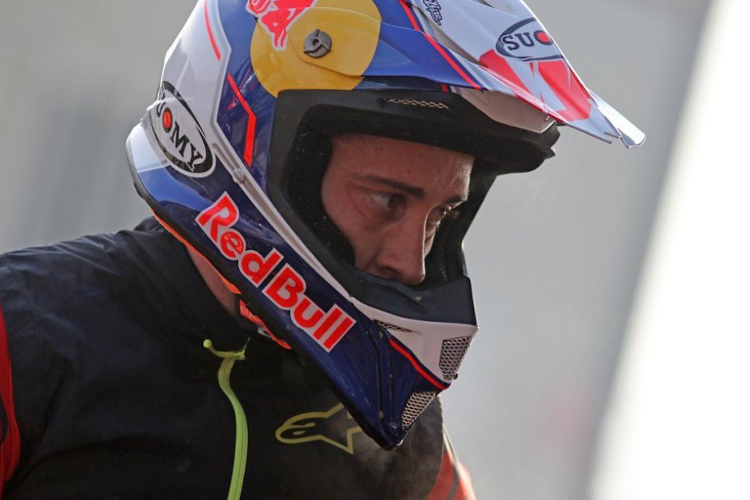 Andrea Dovizioso: In der Winterpause häufig im Motocross-Outfit zu sehen