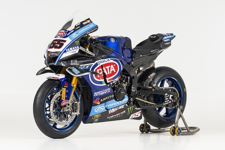 Die R1 des Pata-Yamaha-Teams