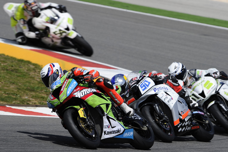 An Action mangelt es der Supersport-Klasse nicht