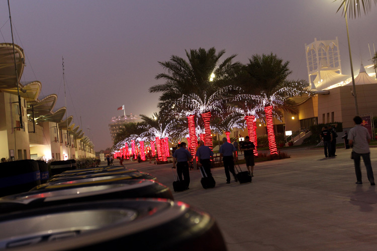 Abendstimmung in Bahrain