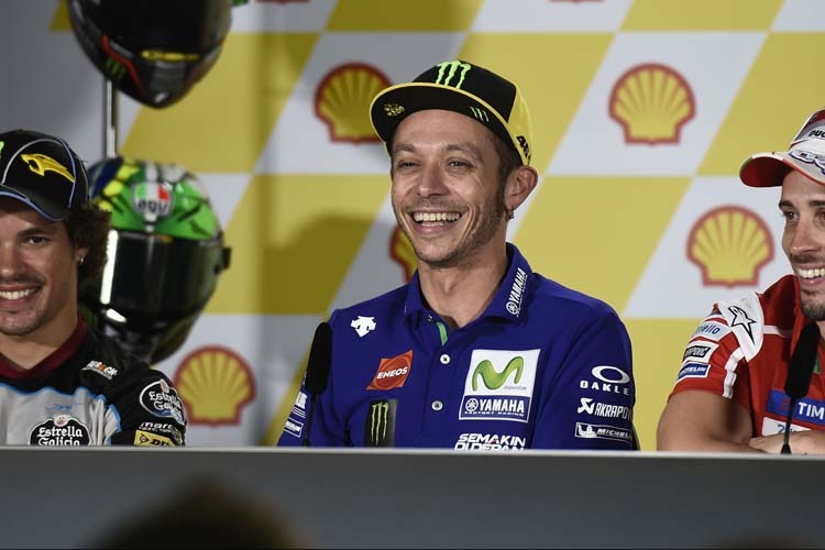 Valentino Rossi: «Nach den Rennen gibt es jeweils einen Anruf von Stefania und einen von Graziano»