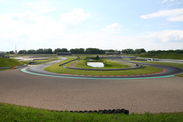 Die Rennstrecke in Oschersleben