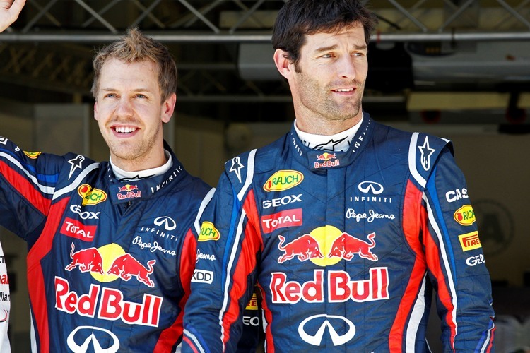 Sebastian Vettel hat noch zwei Tage länger Ferien als Mark Webber