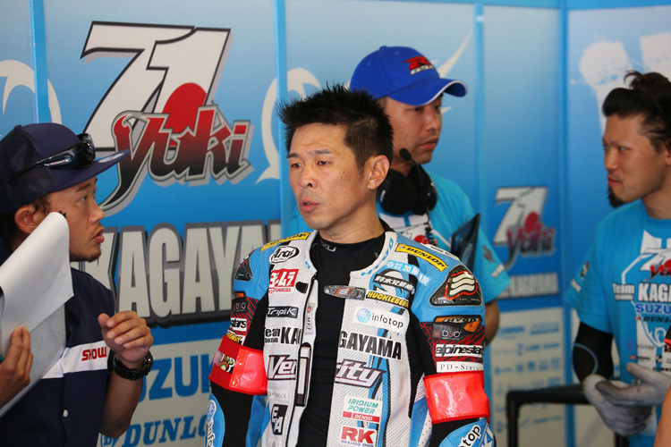Das Acht-Stunden-Rennen in Suzuka beendete Haga 2013 als Dritter