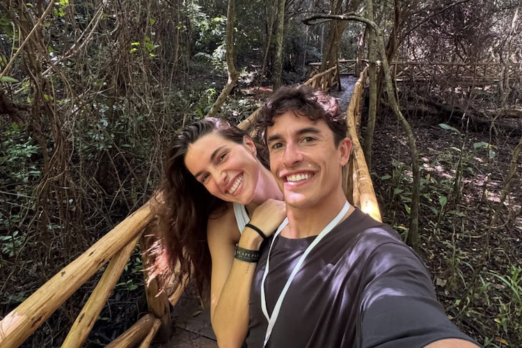 Marc Marquez mit Freundin Gemma Pinto