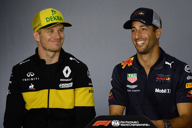 Nico Hülkenberg und Daniel Ricciardo